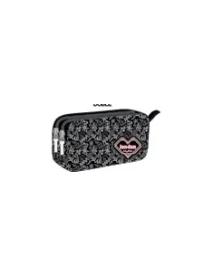 CARTUCHERA DOBLE BLACK SHAPES LCS202539-NG