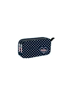 CARTUCHERA DOBLE DOTS SAPPHIRE LCS202547-AZ