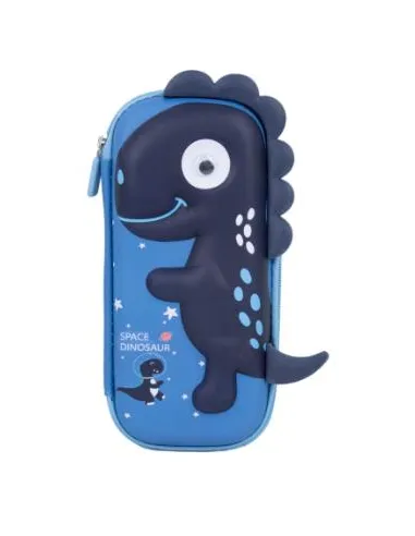 CARTUCHERA LITTLE TREE DINOSAUR SPACE 21X10X6CM PC803031-E