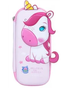 CARTUCHERA LITTLE TREE UNICORNIO 21X10X6CM PC803032-E