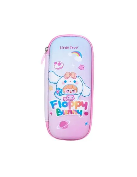 CARTUCHERA LITTLE TREE FLOPPY BUNNY 21X10X6CM PC803033-E