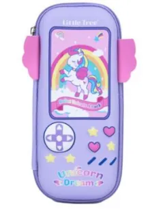 CARTUCHERA LITTLE TREE UNICORN DREAM 21X10X6CM PC803017-E