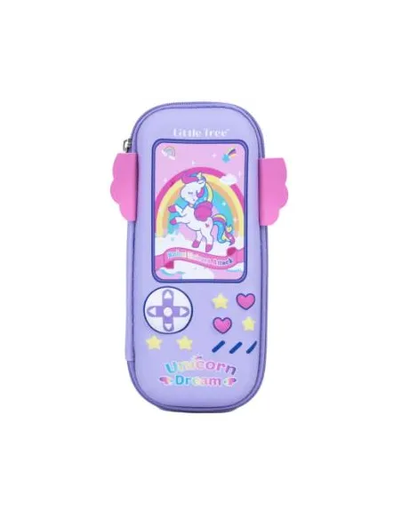 CARTUCHERA LITTLE TREE UNICORN DREAM 21X10X6CM PC803017-E