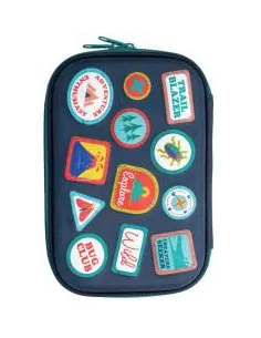 CARTUCHERA LITTLE TREE AZUL 23X16X7CM PC803043-E