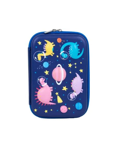 CARTUCHERA LITTLE DINOSAURIOS 23X16X7CM PC803044-E
