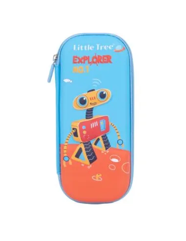 CARTUCHERA LITTLE TREE EXPLORER 21X10X6CM PC803045-E