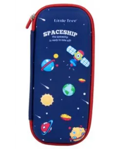 CARTUCHERA LITTLE TREE PLANETAS 21X10X6CM PC803052-E