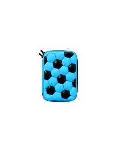 CARTUCHERA LITTLE TREE FUTBOL/CELESTE 23X16X7CM PC803036-E