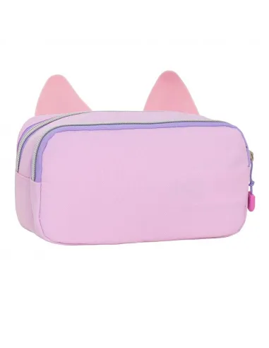 CARTUCHERA TRIPLE MOZIONI ROSADO MPT179109-RS