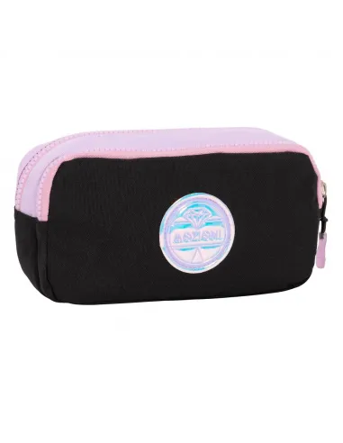 CARTUCHERA TRIPLE MOZIONI NEGRO MPT178335-NG