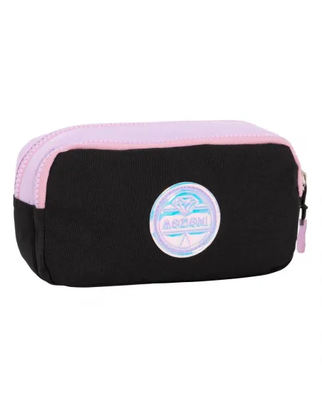 CARTUCHERA TRIPLE MOZIONI NEGRO MPT178335-NG