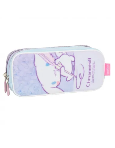 CARTUCHERA DOBLE CINNAMOROLL CELESTE DPD179588-CL