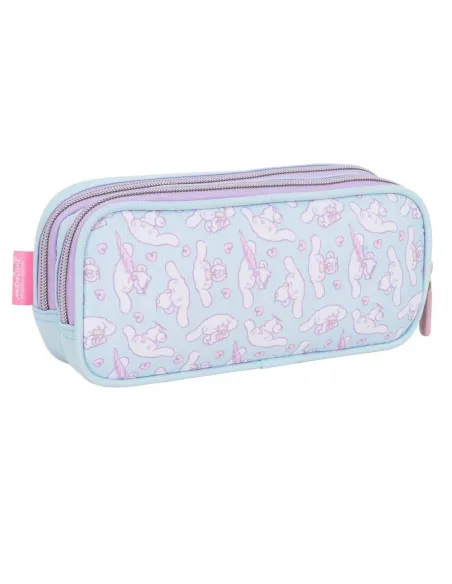 CARTUCHERA DOBLE CINNAMOROLL CELESTE DPD179588-CL