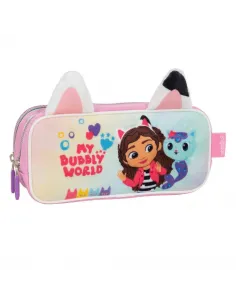 CARTUCHERA DOBLE GABBYS DOLLHOUSE ROSADO DPD179541-RS