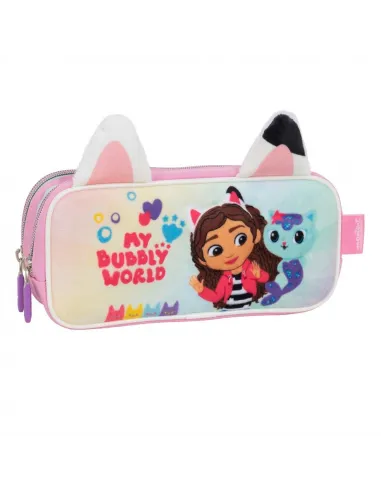 CARTUCHERA DOBLE GABBYS DOLLHOUSE ROSADO DPD179541-RS