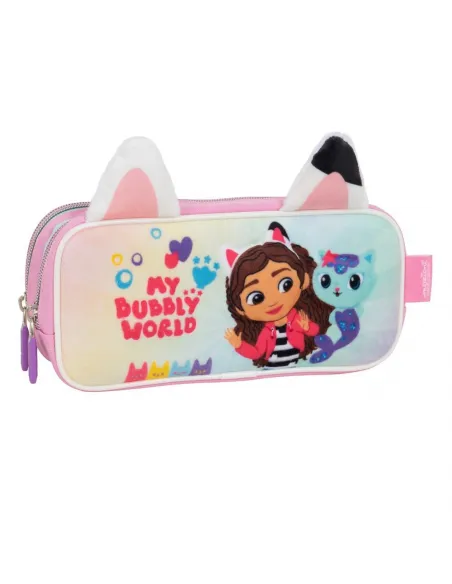 CARTUCHERA DOBLE GABBYS DOLLHOUSE ROSADO DPD179541-RS