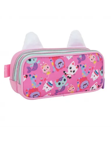 CARTUCHERA DOBLE GABBYS DOLLHOUSE ROSADO DPD179541-RS