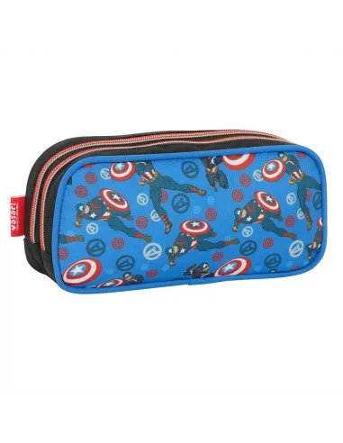 CARTUCHERA DOBLE AVENGERS ASSEMBLE AZUL DPD176591-AZ