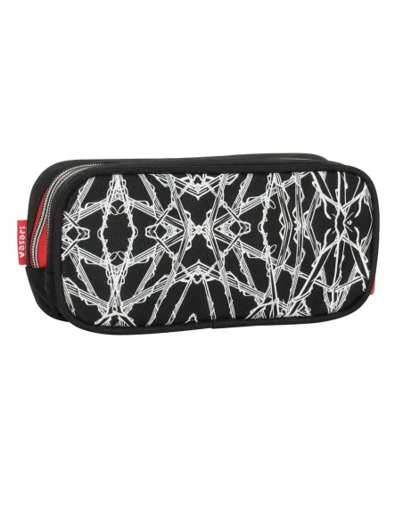 CARTUCHERA DOBLE ULTIMATE SPIDERMAN NEGRO DPD175988-NG