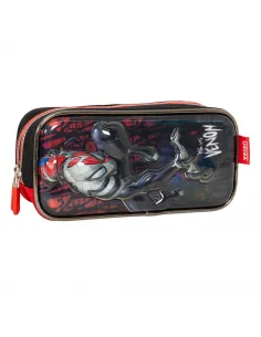 CARTUCHERA DOBLE VENOM NEGRO DPD176584-NG