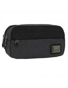 CARTUCHERA TRIPLE VASARI GRIS VPT176983-GR