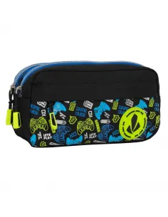 CARTUCHERA TRIPLE VASARI NEGRO VPT178343-NG