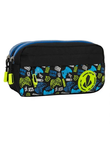 CARTUCHERA TRIPLE VASARI NEGRO VPT178343-NG