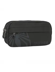 CARTUCHERA TRIPLE SPIDERMAN GRIS DPT176643-GR