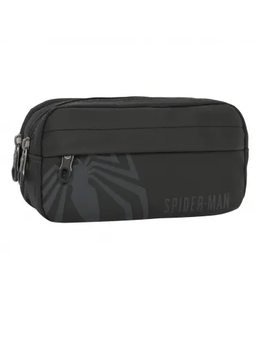 CARTUCHERA TRIPLE SPIDERMAN GRIS DPT176643-GR