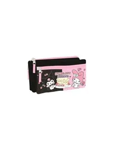 CARTUCHERA TRIPLE MY MELODY Y KUROMI ROSADO EPT178371-RS