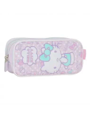 CARTUCHERA DOBLE HELLO KITTY DPD176558-RS