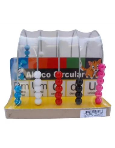 ABACO MADERA CIRCULAR 5 VUELTAS