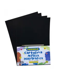 CARTUL. MAGICA PASSOLA HOLOGRAFICA A4 10 UND