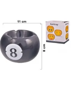 CENICERO CERAMICA 9.5X6CM REFES24441 623216