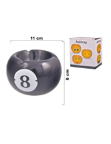 CENICERO CERAMICA 9.5X6CM REFES24441 623216