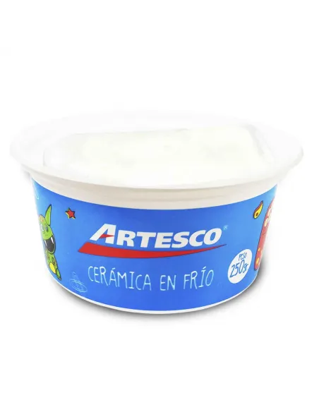 CERAMICA ARTESCO EN FRIO P/MOLDEAR BLANCO 250GR