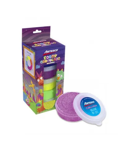 CERAMICA ARTESCO GRANULADA NEON 20 GR X 6 COL