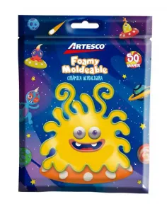 CERAMICA ARTESCO ULTRA LIGERA AMARILLO 50GR / FOAMY MOLD
