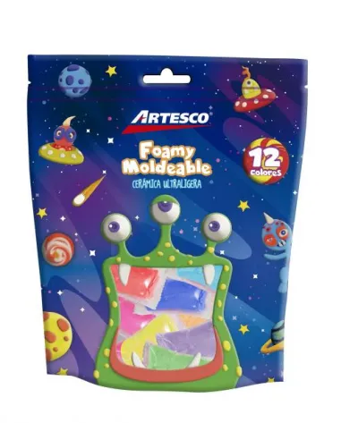 CERAMICA ARTESCO ULTRA LIGERA 12 COL 8GR C/U