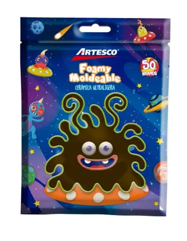 CERAMICA ARTESCO ULTRA LIGERA CAFE 50GR / FOAMY MOLD