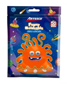 CERAMICA ARTESCO ULTRA LIGERA NARANJA 50GR / FOAMY MOLD