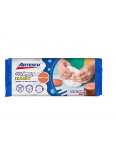 CERAMICA ARTESCO EN FRIO BARRA TERRACOTA 500GR