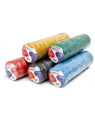 CINTA FANTAPE AISLANTE AZUL 18MMX10 YARDAS