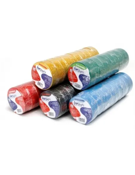 CINTA FANTAPE AISLANTE AZUL 18MMX10 YARDAS
