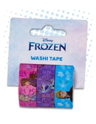 CINTA WASHI TAPE IDEAL FROZEN 2.5M 3UND