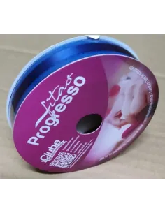 CINTA DE RASO AZUL 4CM YDS