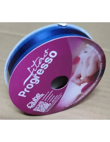 CINTA DE RASO AZUL 4CM YDS