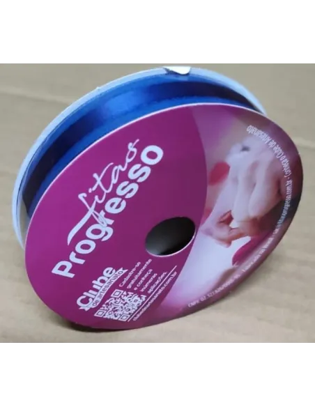 CINTA DE RASO AZUL 4CM YDS