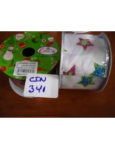 CINTA DE RASO AMARILLO 4CM YDS