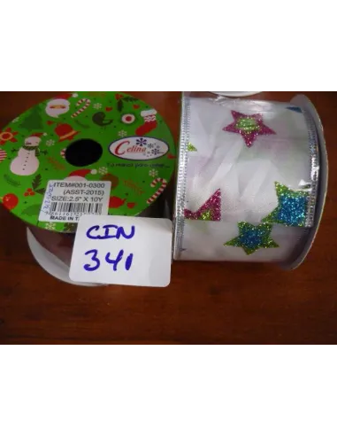 CINTA DE RASO AMARILLO 4CM YDS